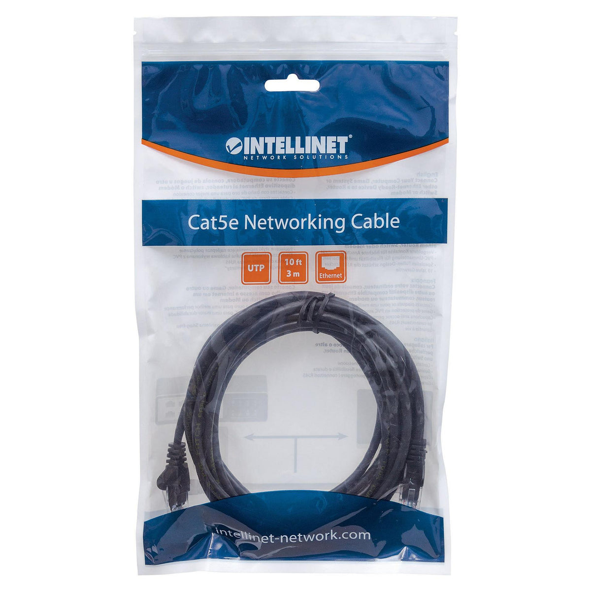 Patchkabel RJ45 U/UTP Cat6 1.50m schwa