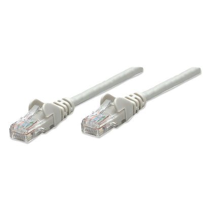 Patchkabel RJ45 U/UTP Cat6 7.50m Hebelschutz grau