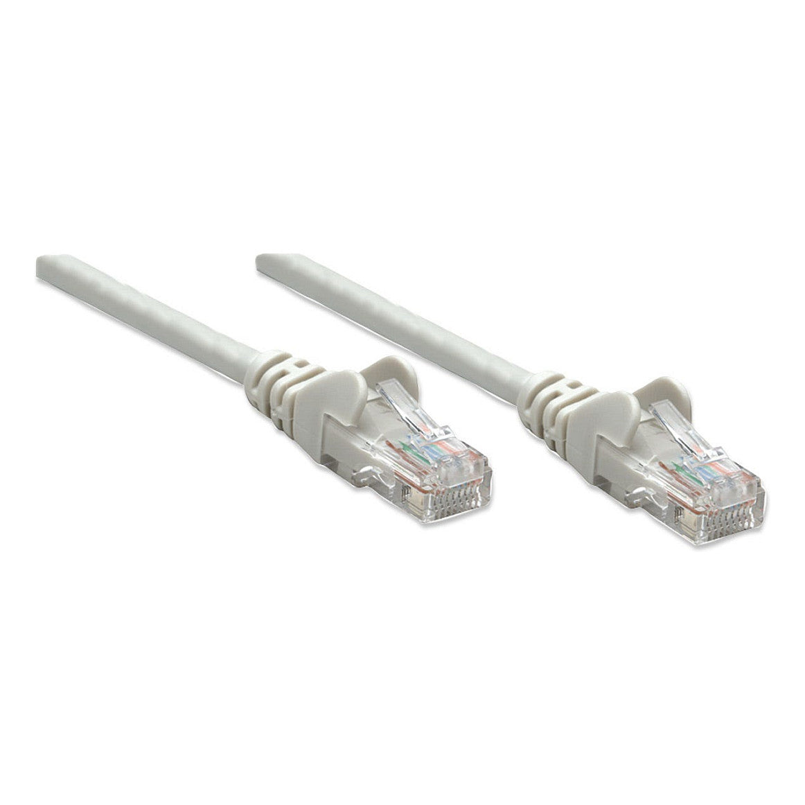 Patchkabel RJ45 U/UTP Cat6 7.50m Hebelschutz grau