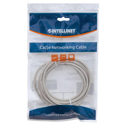 Patchkabel RJ45 U/UTP Cat6 7.50m Hebelschutz grau