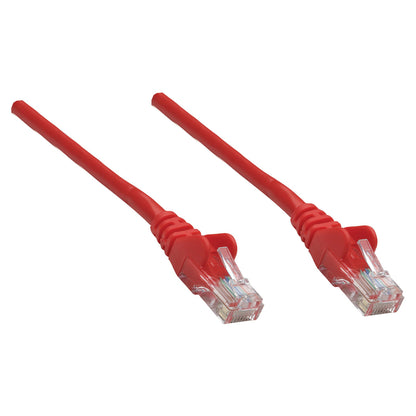 INTELLINET Netzwerkkabel Cat6A S/FTP CU LS0H 20m Rot RJ-45 Stecker / RJ-45 Stecker Vergoldete Kontakte