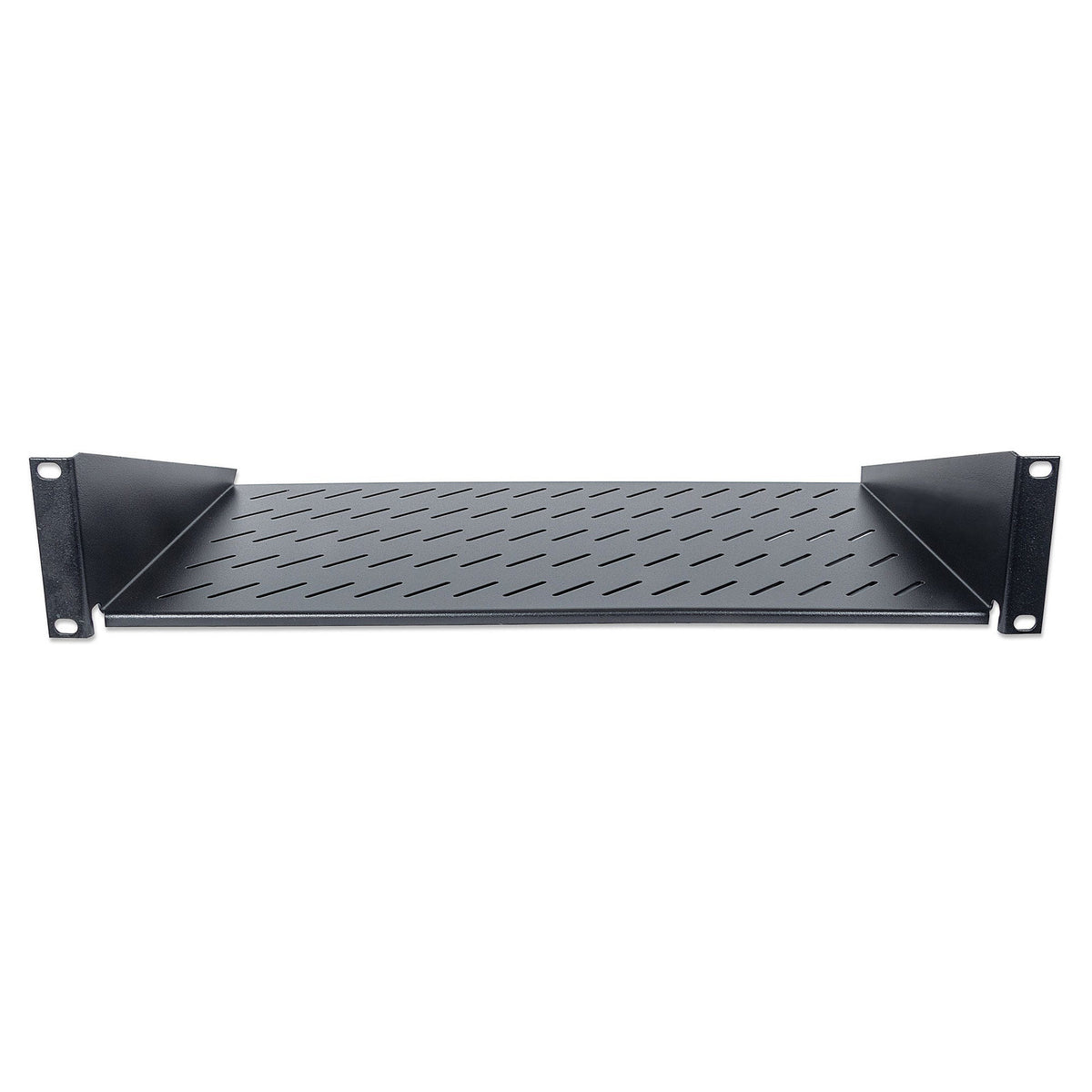 INTELLINET Fachboden 2HE 483x250mm bis 25kg Frontm. schw