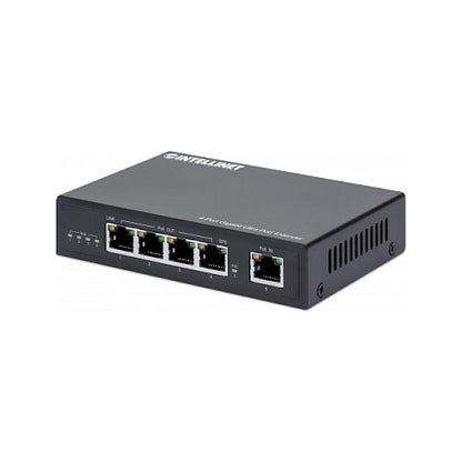INTELLINET 4-Port Gigabit Ultra PoE-Extender 90W um 100m
