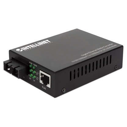 INTELLINET Gigabit Medienkonverter SC Multimode 550m Auto