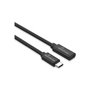MediaRange USB-C Verlängerungskabel, USB 3.2, 60W, 2m, sw