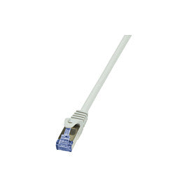 Logilink Patchkabel mit Cat7-Rohk. Primel. S/FTP grau 2,00m