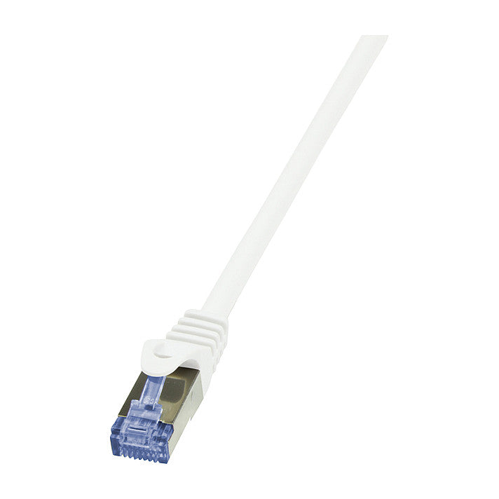 Logilink Patchkabel mit Cat7-Rohk. Primel. S/FTP weiß 0,50m
