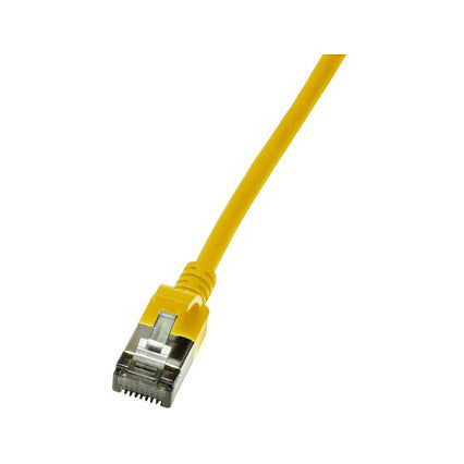 Logilink Patchkabel CAT6A U/FTP TPE SlimLine gelb 0,5m
