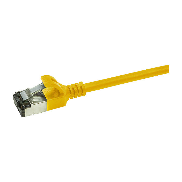 Logilink Patchkabel CAT6A U/FTP TPE SlimLine gelb 1,0m