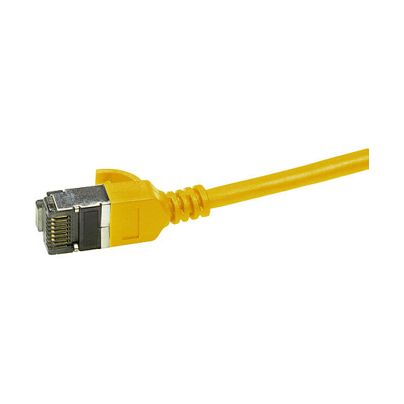 Logilink Patchkabel CAT6A U/FTP TPE SlimLine gelb 1,0m