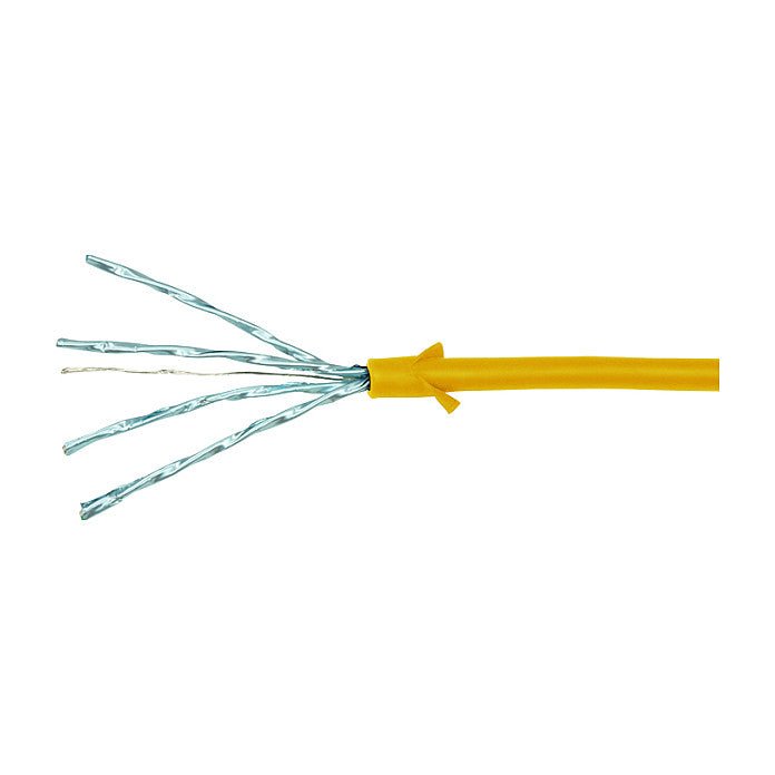 Logilink Patchkabel CAT6A U/FTP TPE SlimLine gelb 1,0m