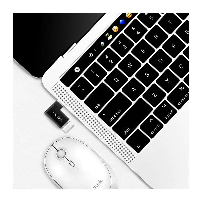 Logilink Adapter USB 3.2 Gen1 Type-C,C/M zu USB-A/F,90°,schw