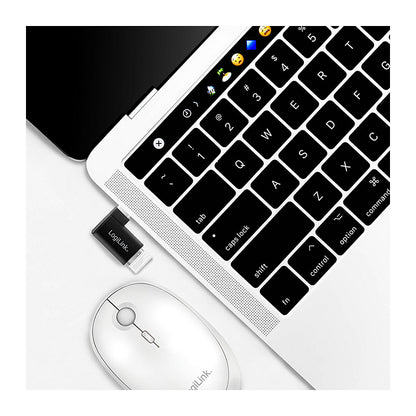 Logilink Adapter USB 3.2 Gen1 Type-C,C/M zu USB-A/F,90°,schw