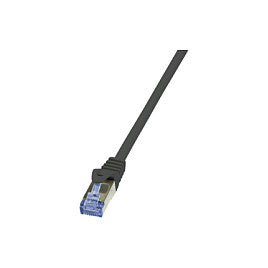 Logilink Patchkabel mit Cat7-Rohk. Primel. S/FTP schw 3,00m