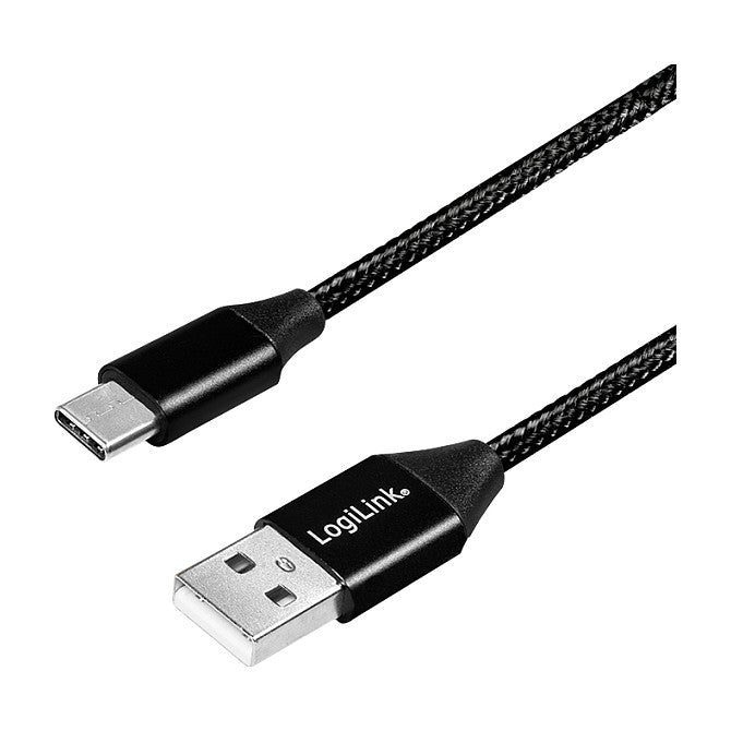 Logilink USB-Stecker USB 2.0 zu USB-C 1,0m