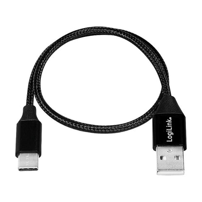 Logilink USB-Stecker USB 2.0 zu USB-C 1,0m