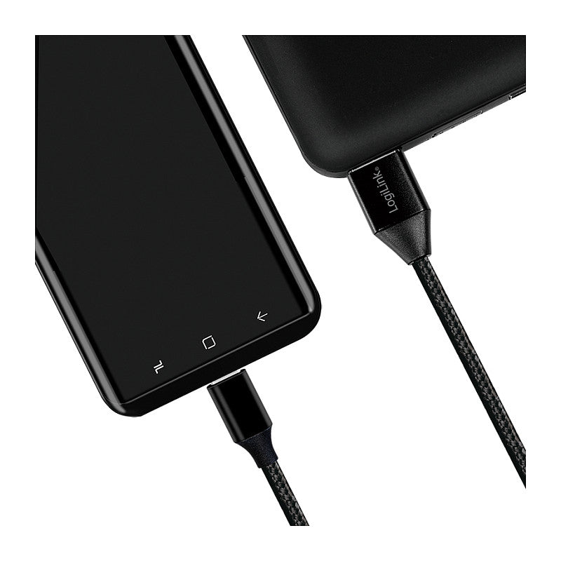 Logilink USB-Stecker USB 2.0 zu USB-C 1,0m
