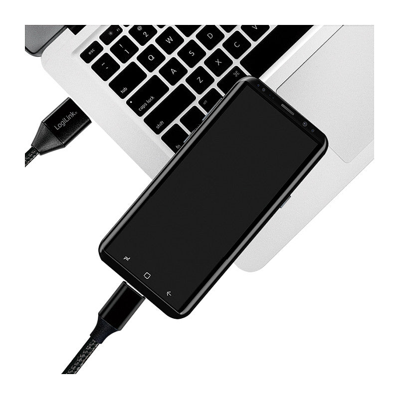 Logilink USB-Stecker USB 2.0 zu USB-C 1,0m