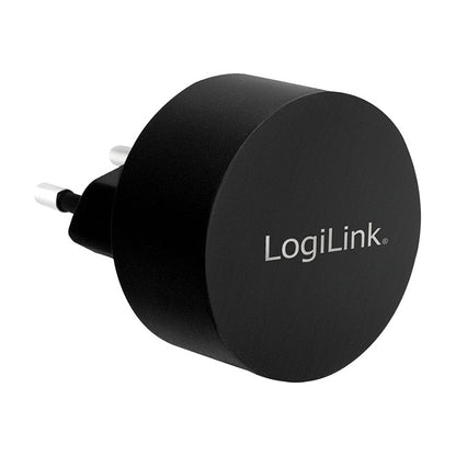 Logilink USB Steckdosenadapter 2port,10.5W,Fast Charging,sch