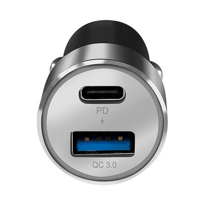 Logilink USB Kfz Ladeadapter 2Port 1xUSB-C PD,1xUSB-A QC,36W