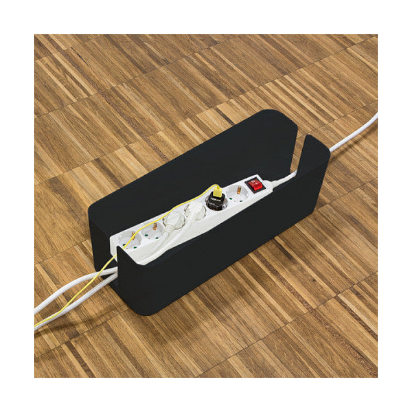 Logilink Kabelbox-Set, 3 Größen, schwarz