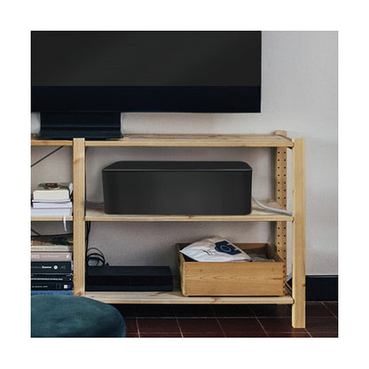 Logilink Kabelbox-Set, 3 Größen, schwarz