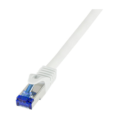 Logilink Patchkabel Ultraflex, Cat.6A, S/FTP, weiß, 3 m