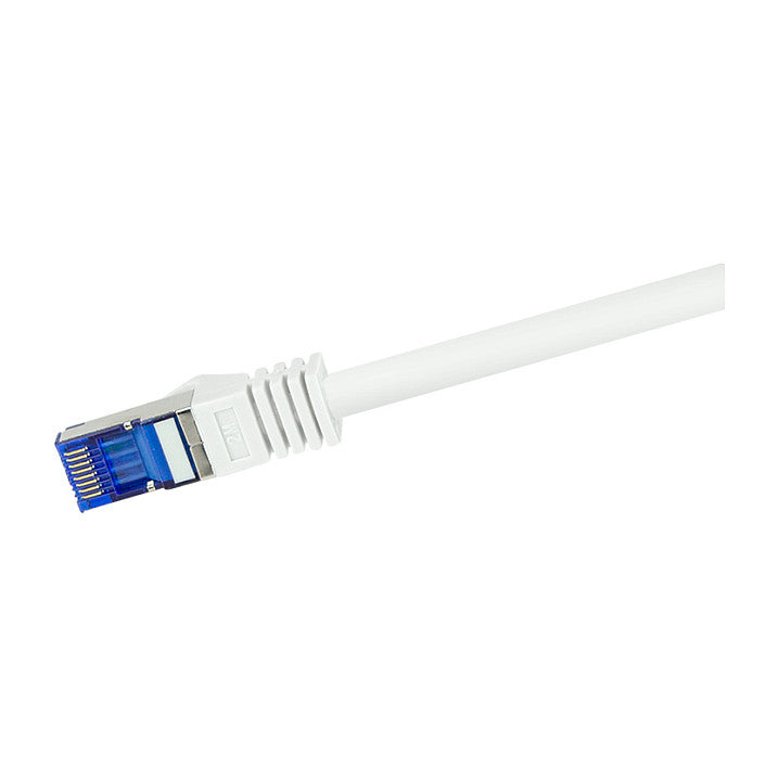 Logilink Patchkabel Ultraflex, Cat.6A, S/FTP, weiß, 3 m