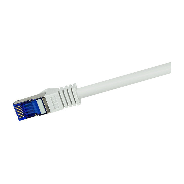 Logilink Patchkabel Ultraflex, Cat.6A, S/FTP, grau, 2 m
