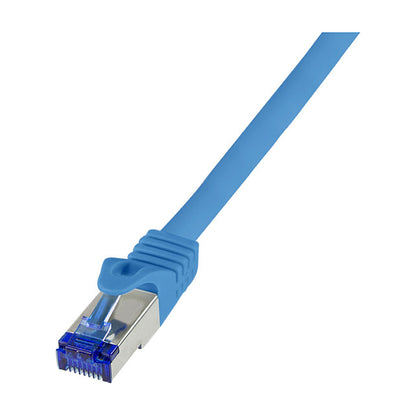 Logilink Patchkabel Ultraflex, Cat.6A, S/FTP, blau, 10 m