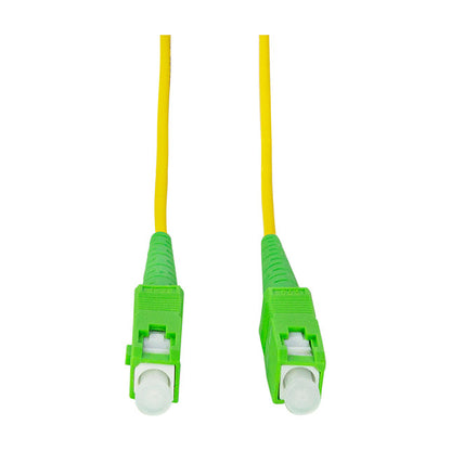 Fibre optic patch cable - OS2 - SC/APC to SC/APC - simplex - singlemode - yellow G.657.A2 - 10 m