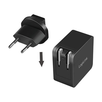 LogiLink PA0302 - USB charger 65 W USB-C GaN