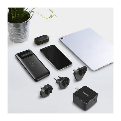 LogiLink PA0302 - USB charger 65 W USB-C GaN