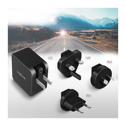 LogiLink PA0302 - USB charger 65 W USB-C GaN
