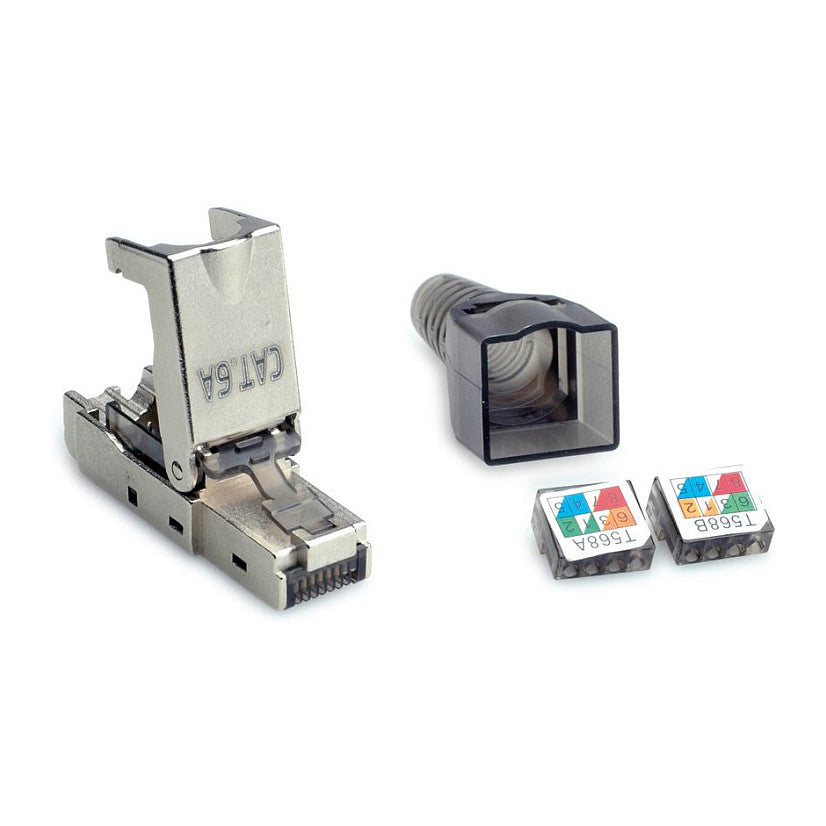 VALUE feldkonfektionierbarer RJ-45 Stecker Cat.6A (Class EA), STP