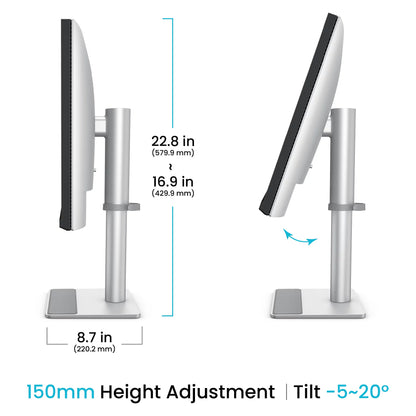 BenQ 68,6cm MA270S 16:9 USB-C/HDMI silv. lift/piv 5K