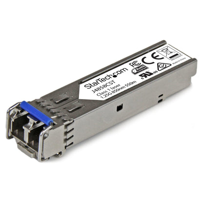 Gigabit LWL SFP Transceiver Modul - HP J4858C kompatibel - MM LC mit DDM - 550m - 1000Base-SX