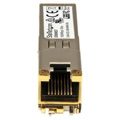 Gigabit RJ45 Copper SFP Transceiver Module - HP JD089B Compatible - 100m