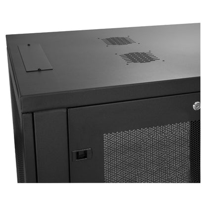 Server Rack Schrank - 78cm tiefes Gehuse - 18 HE - Netzwerk Server Schrank - Datenschrank