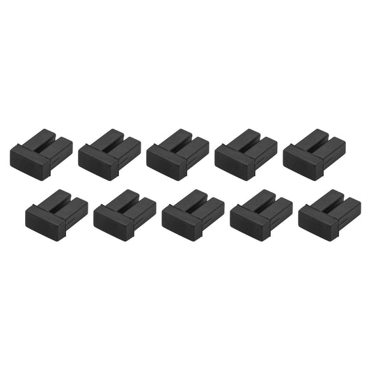 Fiber Optic Dust Caps - 10 Pack - for LC Ports - SFP Dust Cover - SFP Dust Cap - SFP Port Cover