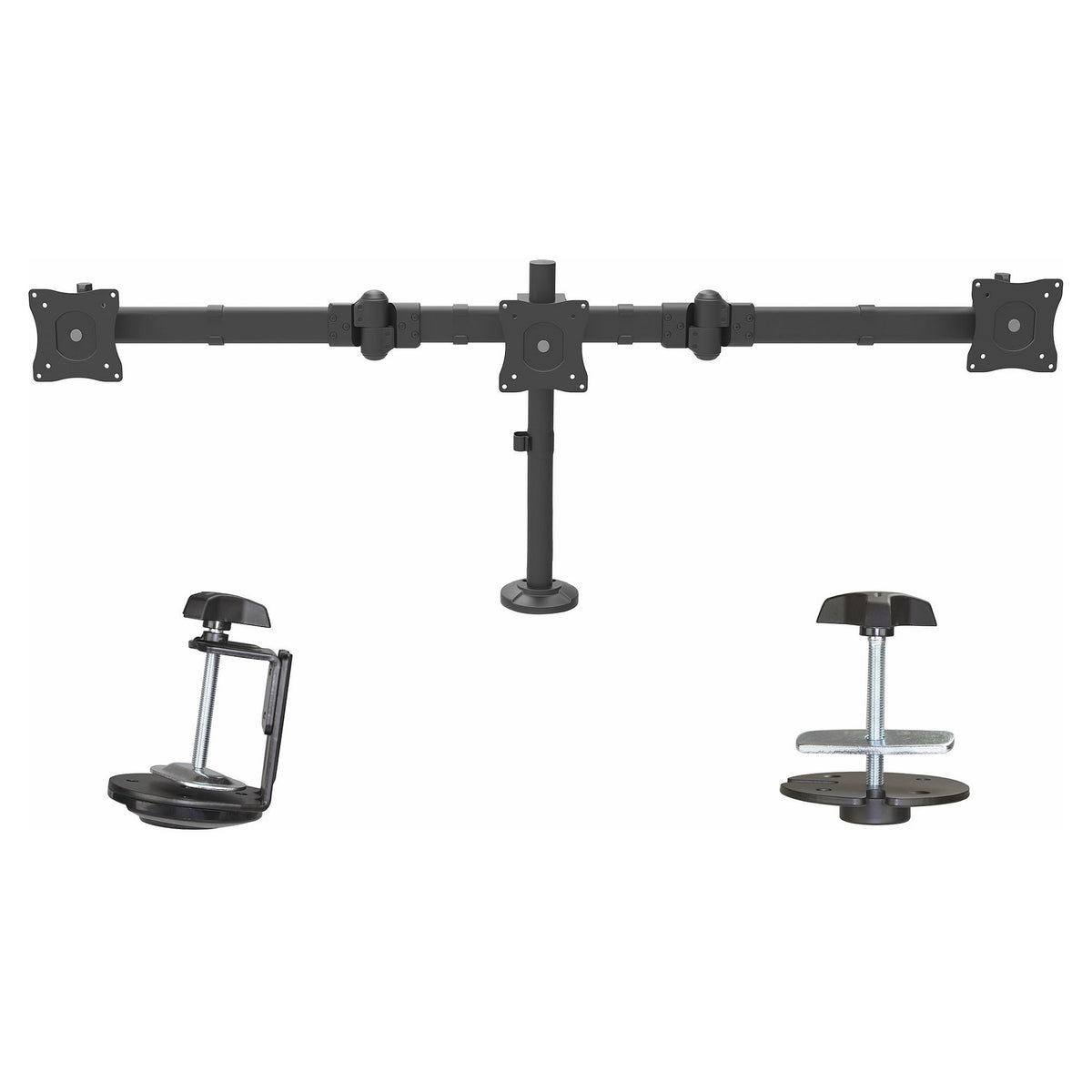STARTECH.COM Dreifach Monitorarm fr Surround Setup - Untersttzt 3 monitore bis zu 24 Zoll - Werkzeuglose Hhenverstellung