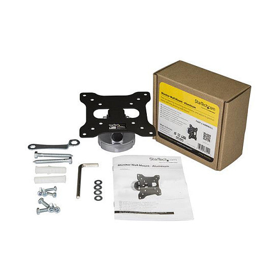 STARTECH.COM Wall Mount Monitor Arm - Aluminum - Supports 13in to 27in Monitors - VESA Mount - TV Wall Mount - TV Mount