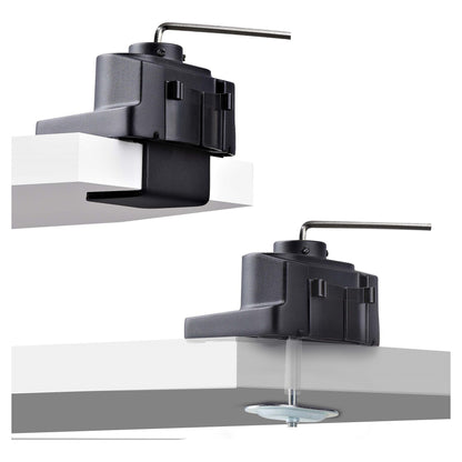 StarTech.com Monitortischhalterung, 3x 27 in Monitore, VESA 75x75/100x100 - Befestigungskit - einstellbarer Arm - für 3 LCD-Anzeigen