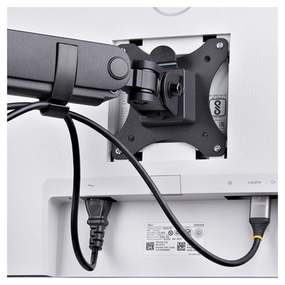 StarTech.com Monitortischhalterung, 3x 27 in Monitore, VESA 75x75/100x100 - Befestigungskit - einstellbarer Arm - für 3 LCD-Anzeigen
