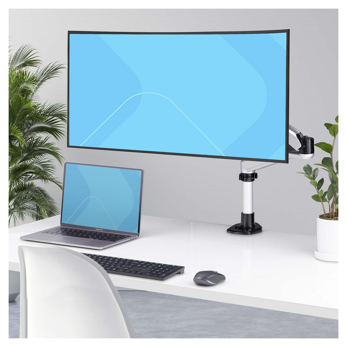 StarTech.com Monitor Desk Mount, VESA 75x75/100x100, 27/30-inch Screens - Befestigungskit (Gelenkarm)