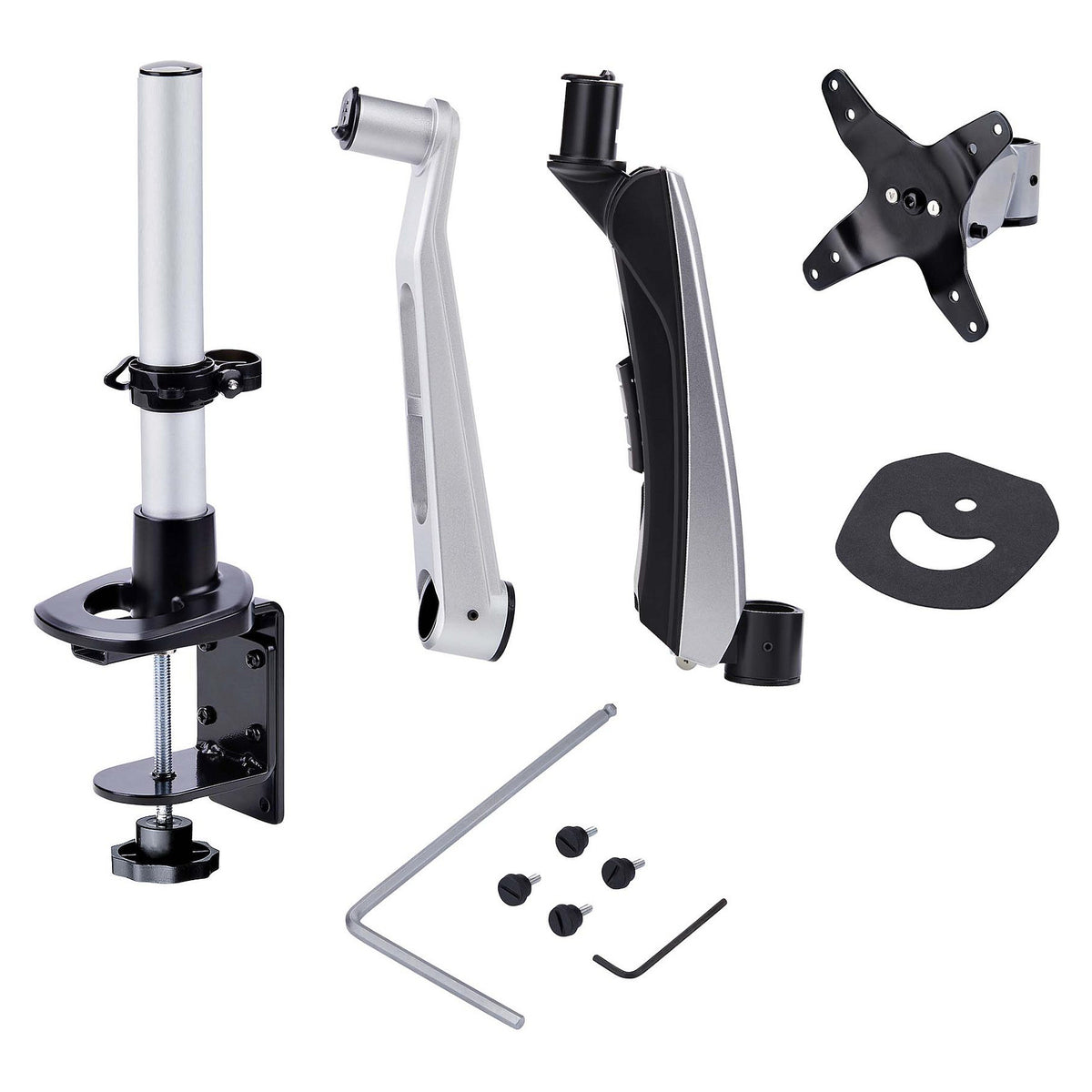 StarTech.com Monitor Desk Mount, VESA 75x75/100x100, 27/30-inch Screens - Befestigungskit (Gelenkarm)