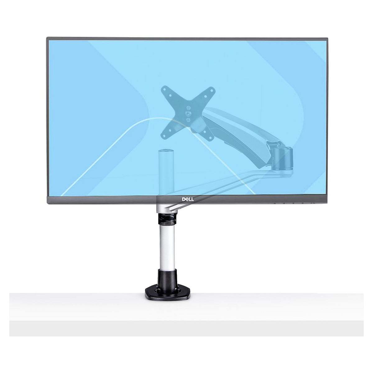 StarTech.com Monitor Desk Mount, VESA 75x75/100x100, 27/30-inch Screens - Befestigungskit (Gelenkarm)