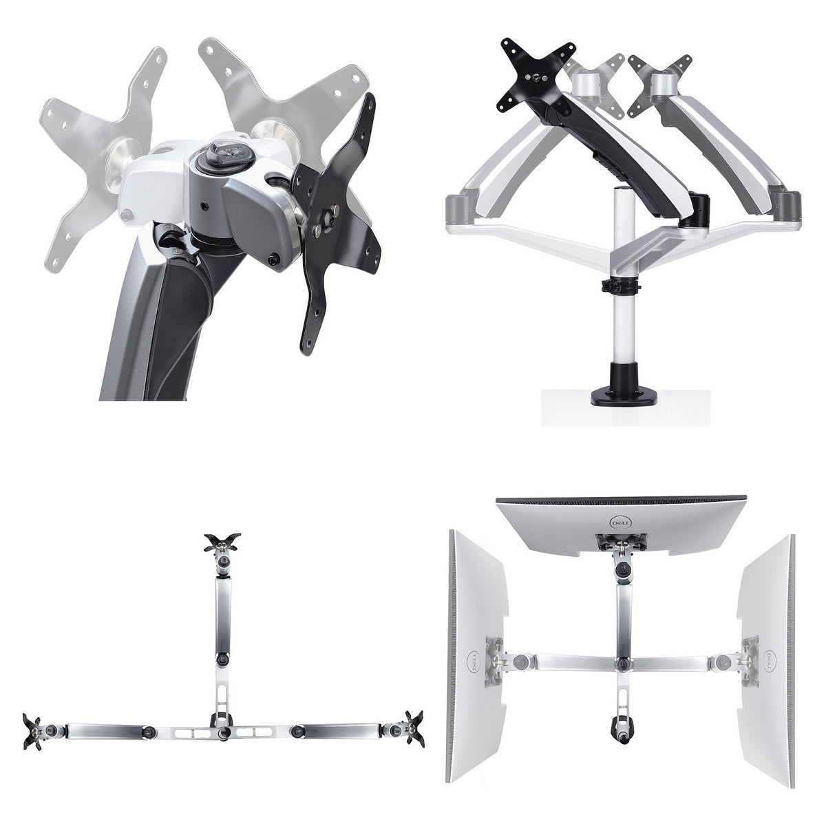 StarTech.com Monitor Desk Mount, VESA 75x75/100x100, 27/30-inch Screens - Befestigungskit (Gelenkarm)