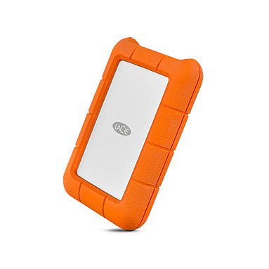 STICK LACIE RUGGED 1TB USB-C USB3.0 Drop- crush- and rain-resistant for all-terrain use orange