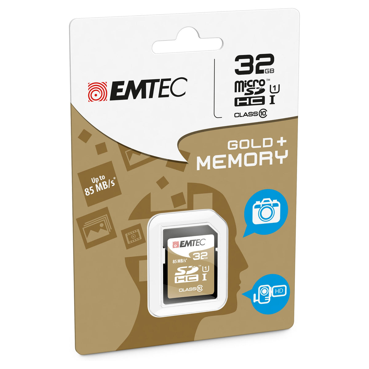 CARD Emtec SD 32GB UHS-I U1 EliteGold